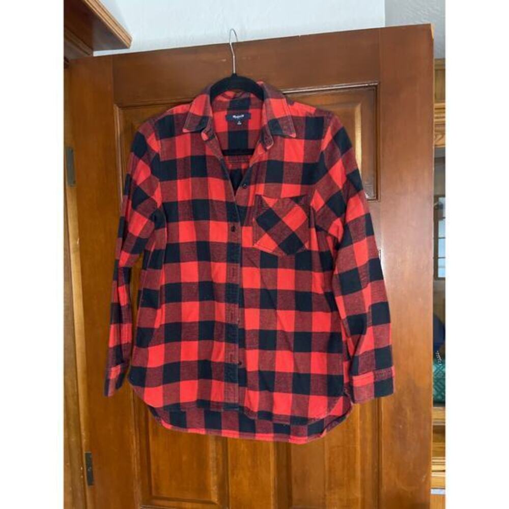 Madewell Buffalo check flannel size xs
